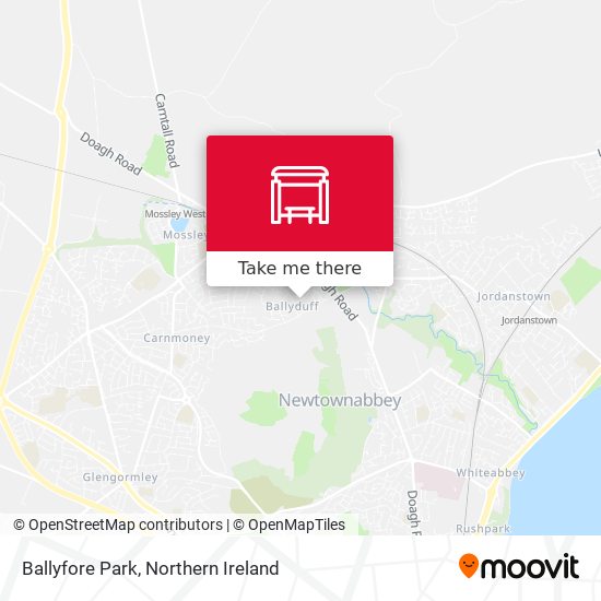 Ballyfore Park map