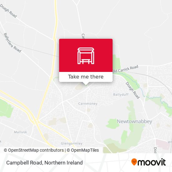 How To Get To Campbell Road In Newtownabbey By Bus