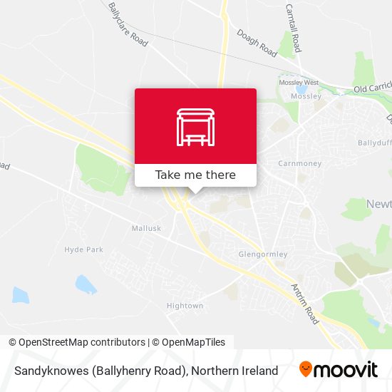 Sandyknowes (Ballyhenry Road) map