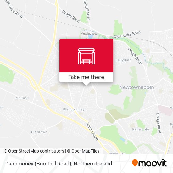 Carnmoney (Burnthill Road) map