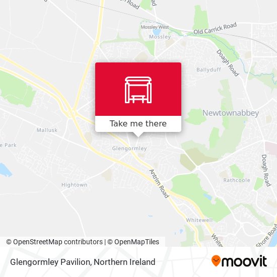 Glengormley Pavilion map
