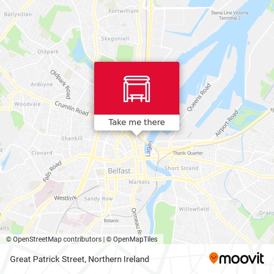 Great Patrick Street map
