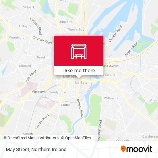 May Street map