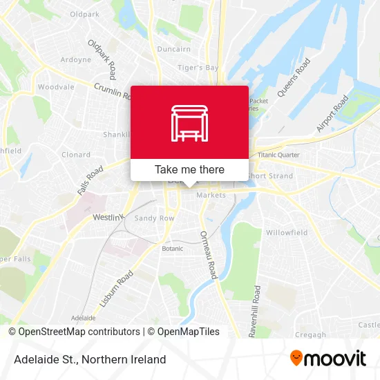 Adelaide St. map