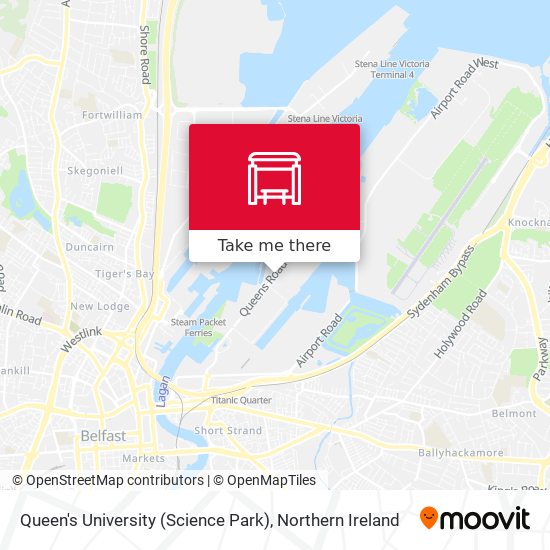 Queen's University (Science Park) map