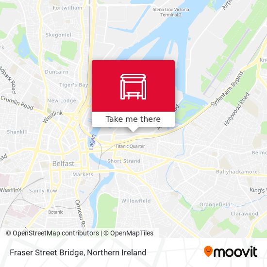 Fraser Street Bridge map