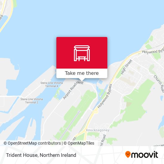 Trident House map