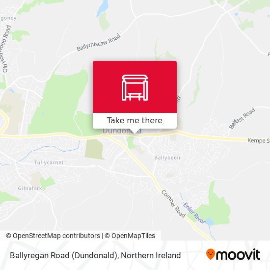 Ballyregan Road (Dundonald) map