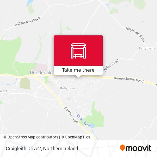 Craigleith Drive2 map