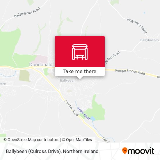 Ballybeen (Culross Drive) map