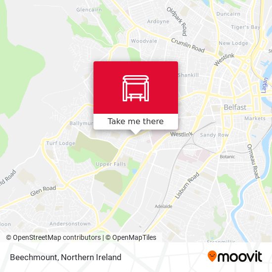 Beechmount map