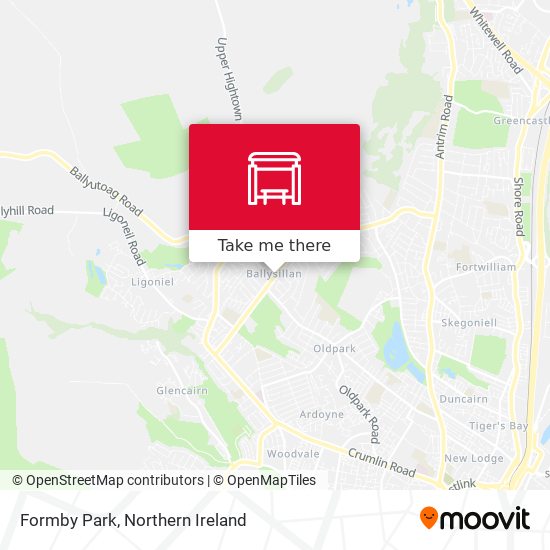 Formby Park map