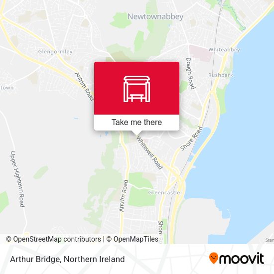 Arthur Bridge map