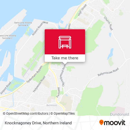 Knocknagoney Drive map