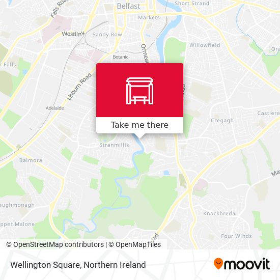 Wellington Square map