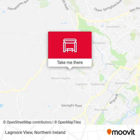 Lagmore View map