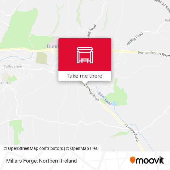 Millars Forge map