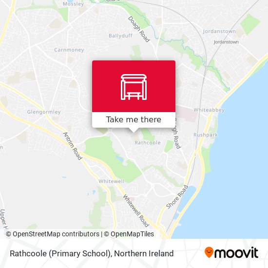 Rathcoole (Primary School) map