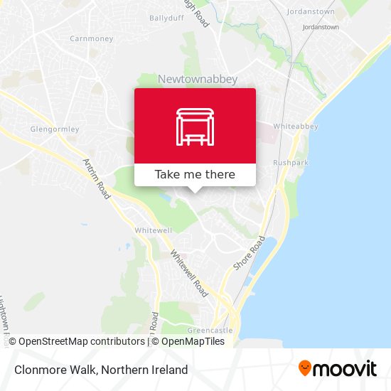 Clonmore Walk map