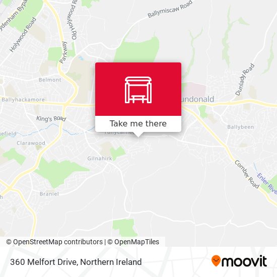 360 Melfort Drive map