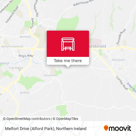 Melfort Drive (Alford Park) map
