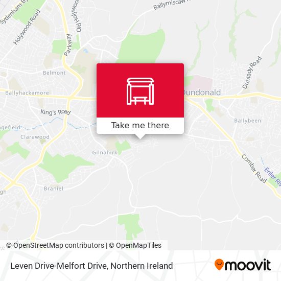 Leven Drive-Melfort Drive map