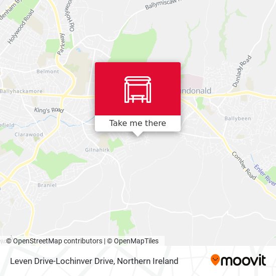 Leven Drive-Lochinver Drive map