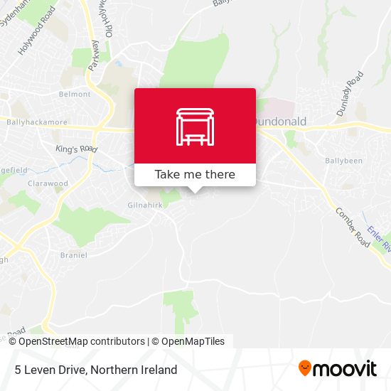 5 Leven Drive map