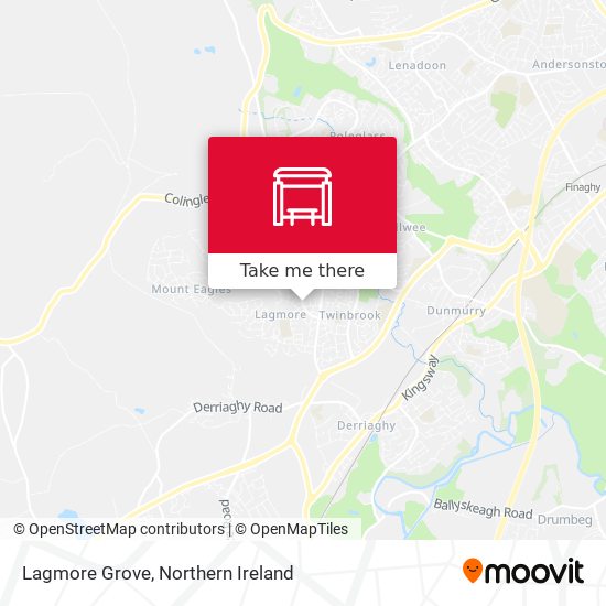 Lagmore Grove map