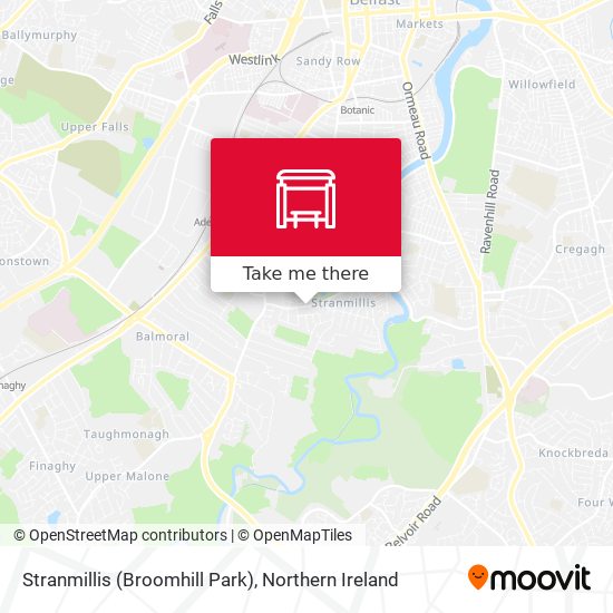 Stranmillis (Broomhill Park) map