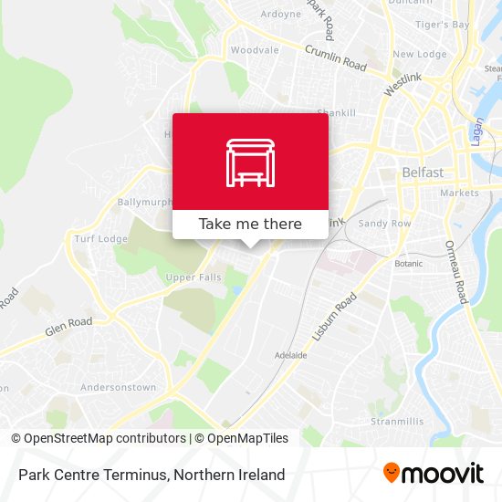 Park Centre Terminus map