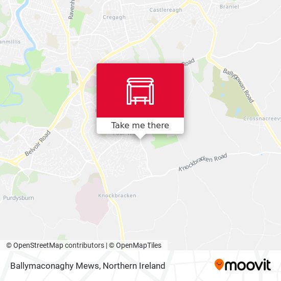 Ballymaconaghy Mews map
