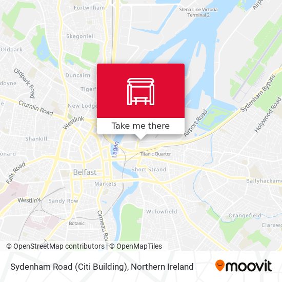Sydenham Road (Citi Building) map