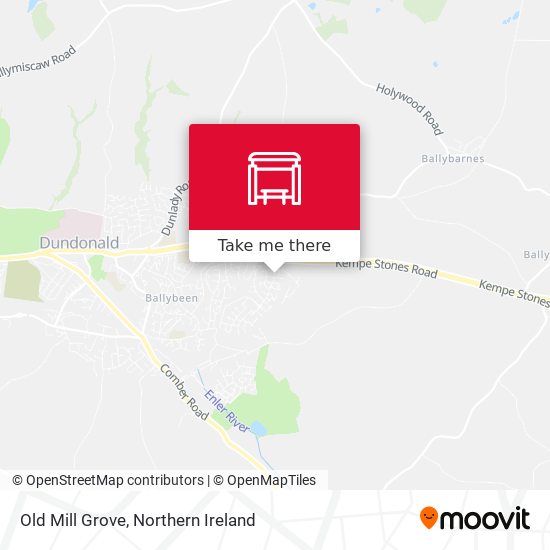 Old Mill Grove map