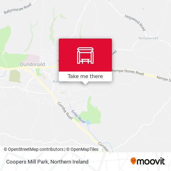 Coopers Mill Park map
