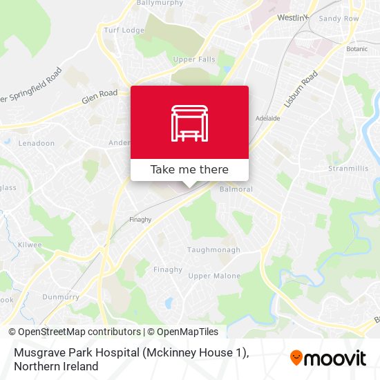 Musgrave Park Hospital (Mckinney House 1) map