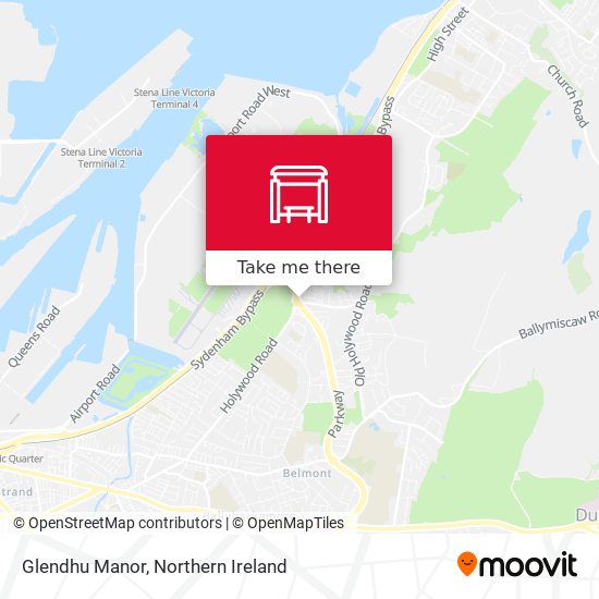 Glendhu Manor map