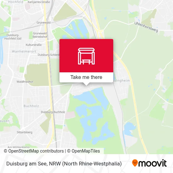 Duisburg am See map