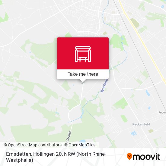 Emsdetten, Hollingen 20 map