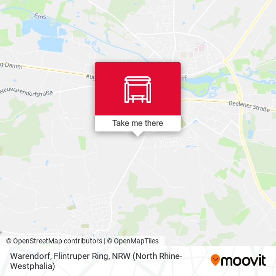 Warendorf, Flintruper Ring map