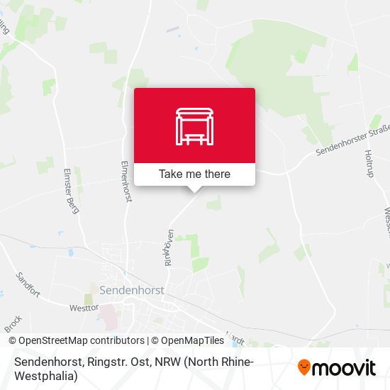 Sendenhorst, Ringstr. Ost map