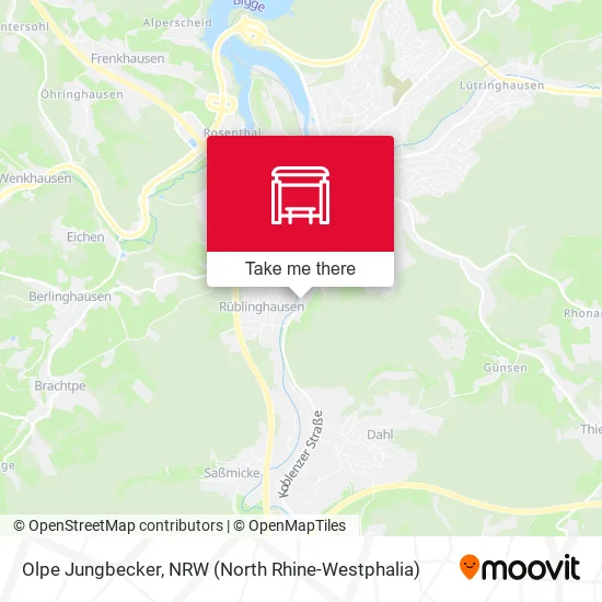 Карта Olpe Jungbecker