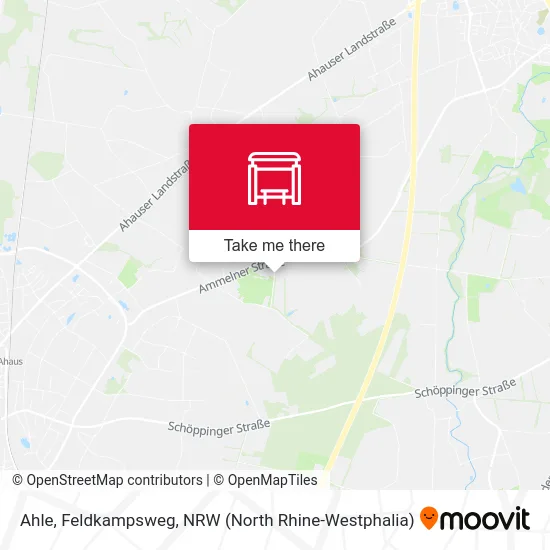 Ahle, Feldkampsweg map