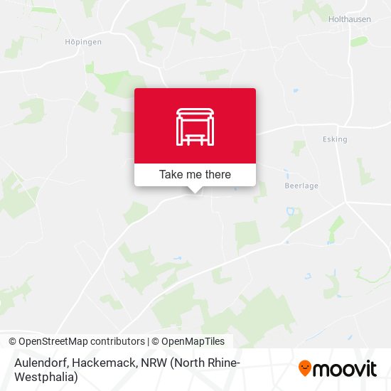 Aulendorf, Hackemack map