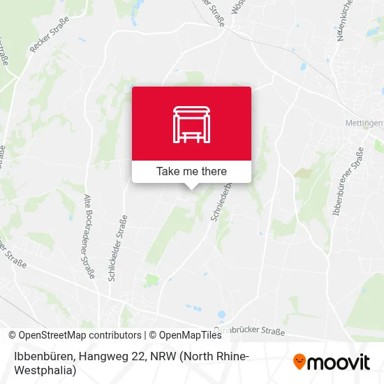 Ibbenbüren, Hangweg 22 map