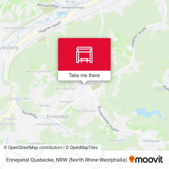 Ennepetal Quabecke map