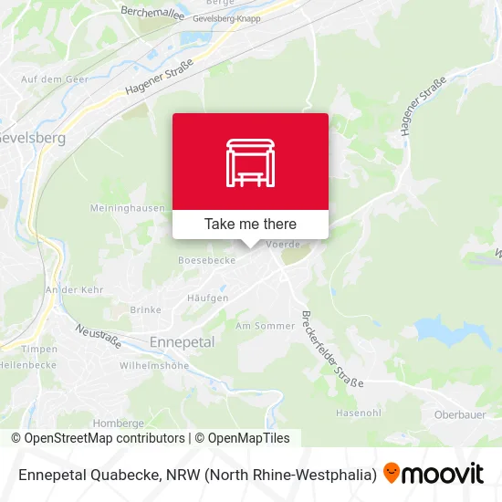 Ennepetal Quabecke map