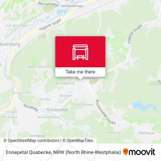 Ennepetal Quabecke map