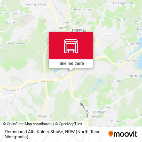 Remscheid Alte Kölner Straße map