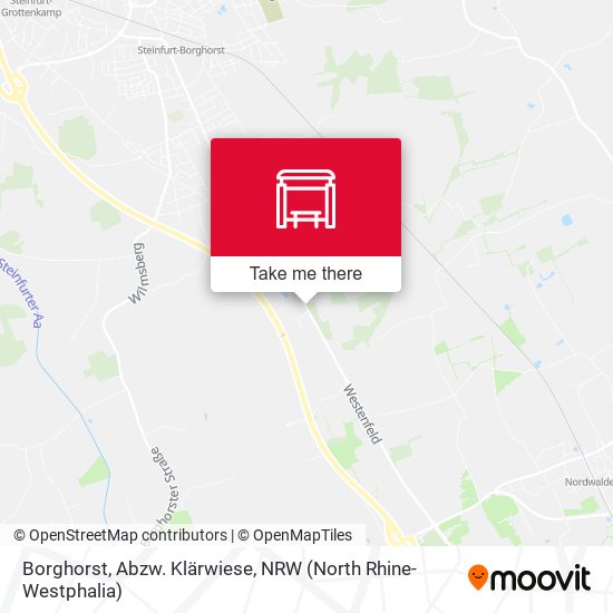 Borghorst, Abzw. Klärwiese map